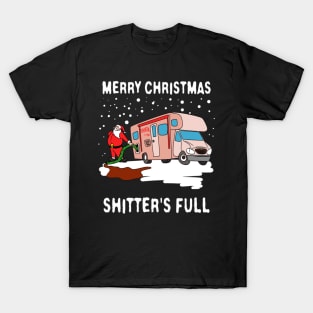 Merry Christmas Shitters Full T-Shirt